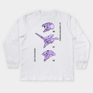 Evangelion Kids Long Sleeve T-Shirt